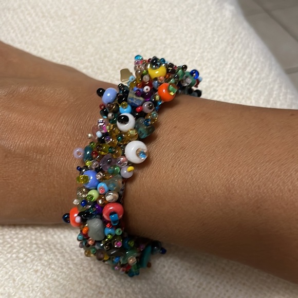 Messy Beads Multi Color Bracelet - Picture 1 of 7